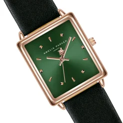 Montre Femme Joyful Journey en Cuir noire