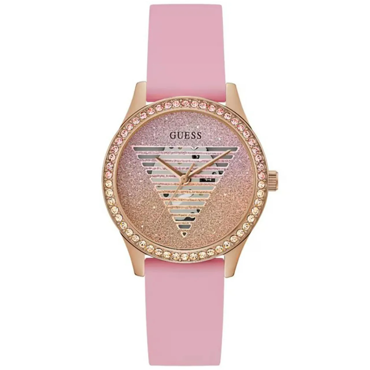 Montre Femme Lady Idol en Silicone rose