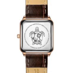 Montre Femme Night Plaza en Cuir marron