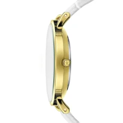 Montre Femme Pearl of the Sea en Cuir blanche