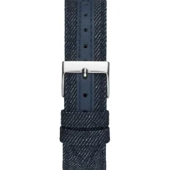 Montre Femme Peony G en Cuir & Jean bleue