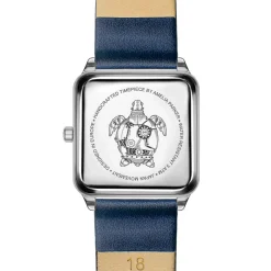 Montre Femme Plaza en Cuir bleu foncé