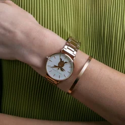 Montre Femme Rose Turtle en Acier rose doré