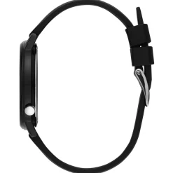 Montre Femme Time To Give en Silicone noire