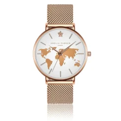 Montre Femme Vacation en Acier rose doré