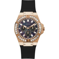 Montre Femme Venus en Silicone noire