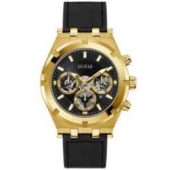 Montre Homme Continental en Cuir noire