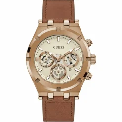 Montre Homme Continental en Cuir marron