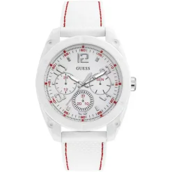 Montre Homme Dashboard en Résine blanche