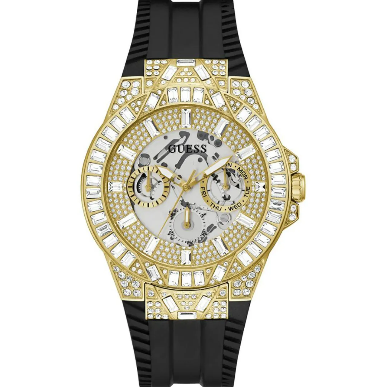 Montre Homme Dynasty en Silicone noire