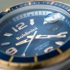 Montre Homme en Acier Acqua argenté/doré