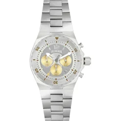 Montre Homme en Acier Chronographe argentée