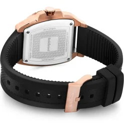 Montre Homme en Caoutchouc Acqua noire