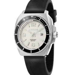 Montre Homme en Caoutchouc Acqua noire