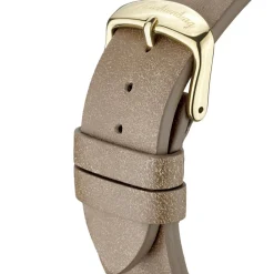 Montre Homme en Cuir Burbank marron/doré