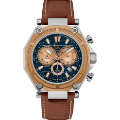 Montre Homme en Cuir marron
