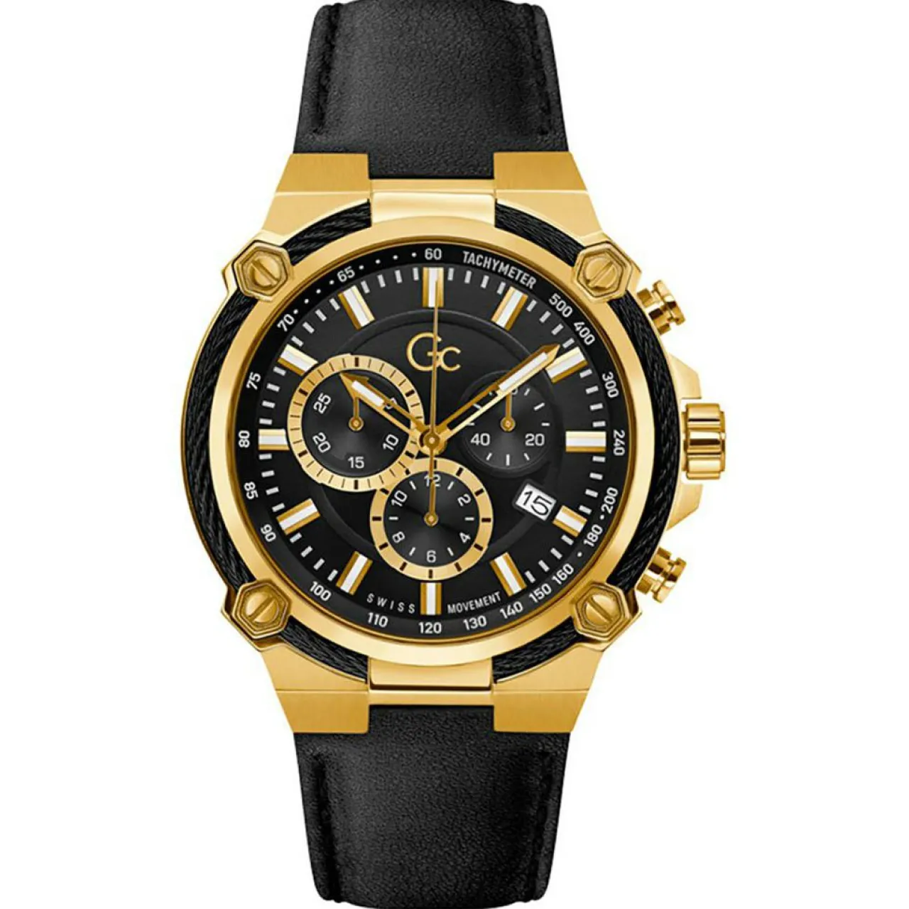 Montre Homme en Cuir noire