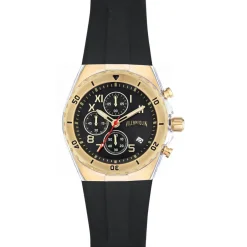 Montre Homme en Silicone Chronographe noire