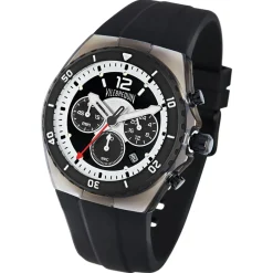 Montre Homme en Silicone Chronographe noire