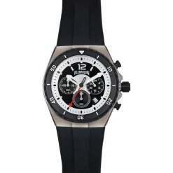 Montre Homme en Silicone Chronographe noire