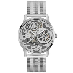 Montre Homme Gadget en Acier argentée