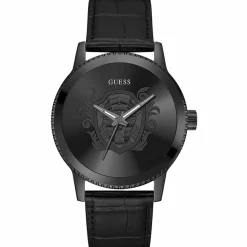Montre Homme Monarch en Cuir noire