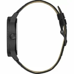 Montre Homme Monarch en Cuir noire