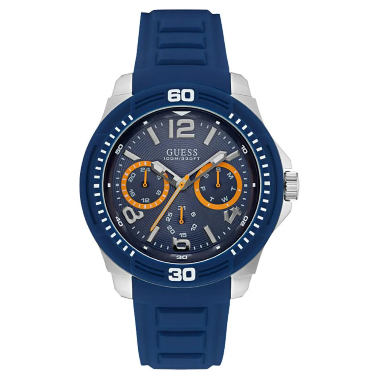 Montre Homme Tread en Caoutchouc bleue