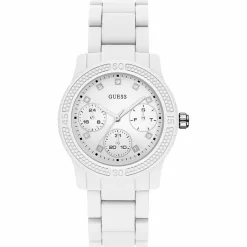 Montre Mixte Funfetti en Caoutchouc blanche