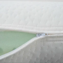 Oreiller à mémoire de forme bio blanc - 60x60 cm