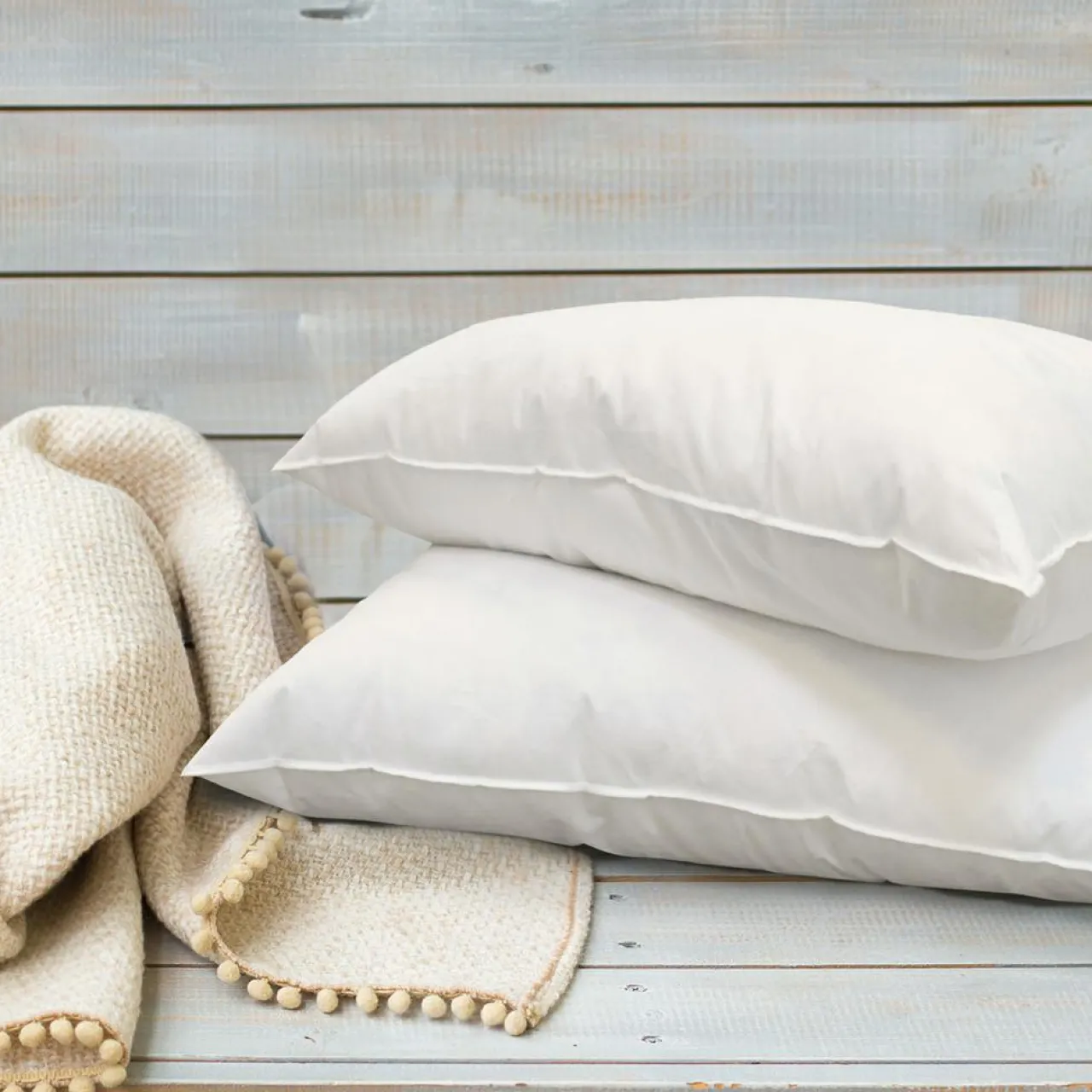 Oreiller Fibres creuses Alaska blanc - 50x70 cm