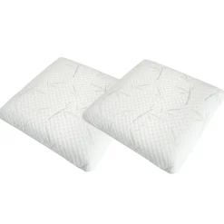 Pack 4 pièces : Oreiller + Protège-Matelas + Couette + Surmatelas - 90x190 cm