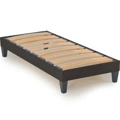 Pack prêt-à-dormir Privilège blanc/gris - 90x200 cm