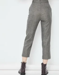 Pantalon 7/8 Ashlynn noir/doré