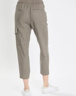 Pantalon à Carreaux fins multicolore