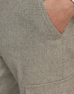 Pantalon à Carreaux fins multicolore