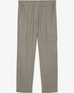 Pantalon à Carreaux fins multicolore