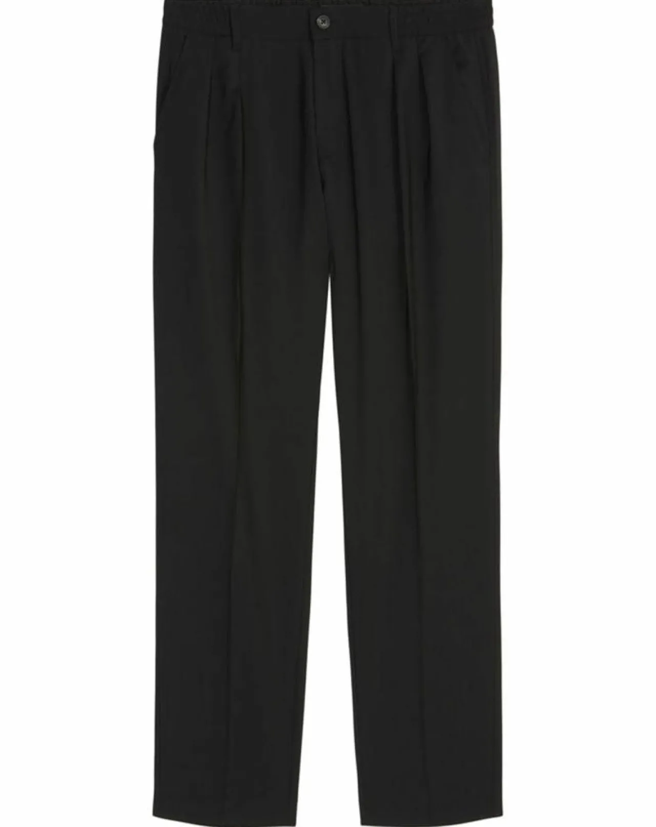 Pantalon 100% Laine Belsbo jogger noir