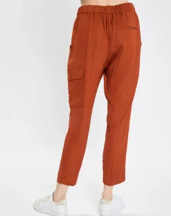 Pantalon à Poche orange