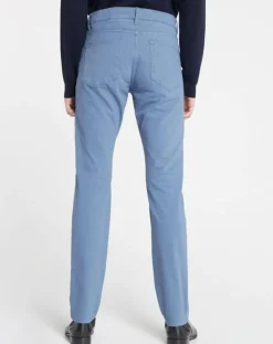 Pantalon ajusté Flex bleu gris
