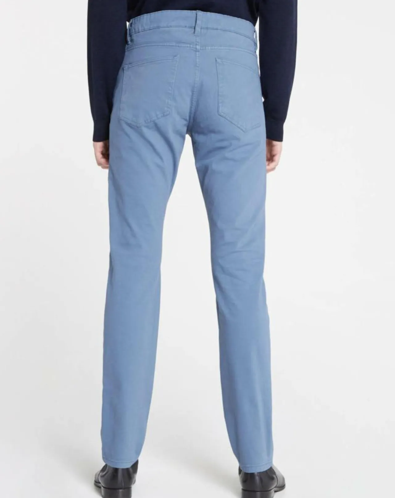 Pantalon ajusté Flex bleu gris
