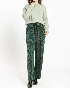 Pantalon Apolline vert