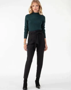 Pantalon avec Ceinture Hadrien noir