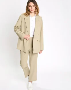 Pantalon blazer beige