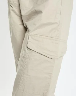 Pantalon Cargo Poche Elastique beige clair