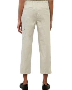 Pantalon Cargo Poche Elastique beige clair