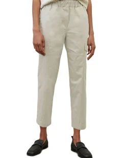 Pantalon Cargo Poche Elastique beige clair