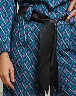 Pantalon Catherine pétrole