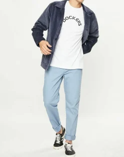 Pantalon chino Alpha Icon Tapered bleu