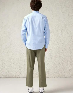 Pantalon chino en Twill de Coton Sonoma olive